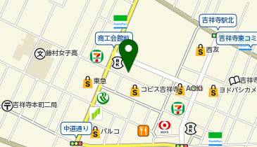 セブン銀行 いなりやビル 共同出張所の地図画像