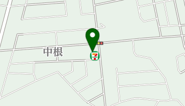 セブンイレブン ひたちなか東中根店の地図画像