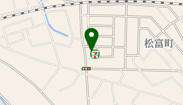 セブンイレブン 富士市松岡南店の地図画像