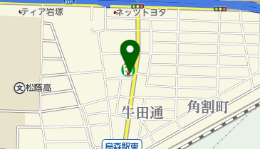 セブンイレブン 名古屋牛田通店の地図画像