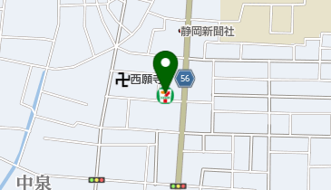 セブンイレブン 磐田ジュビロード店の地図画像