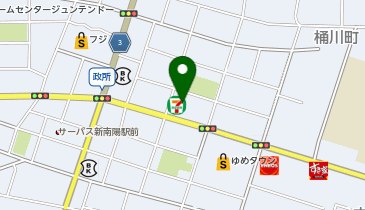 セブンイレブン 周南政所店の地図画像