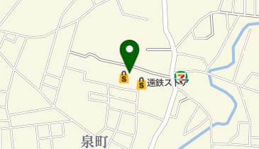 セブン銀行 フードワン 泉店 共同出張所の地図画像