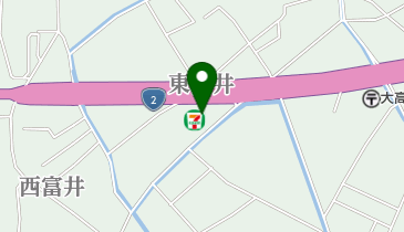 セブンイレブン 倉敷東富井店の地図画像