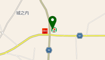 セブンイレブン 茨城城之内店の地図画像