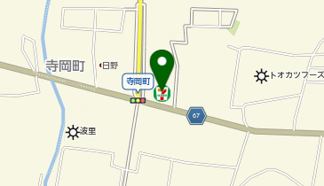 セブンイレブン 足利寺岡店の地図画像
