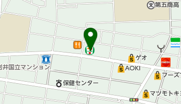 セブンイレブン 国立さくら通り店の地図画像