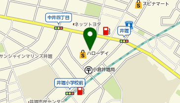 セブン銀行 ハローデイ 井堀店 共同出張所の地図画像