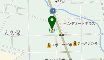 セブンイレブン 吉岡バイパス店の地図画像