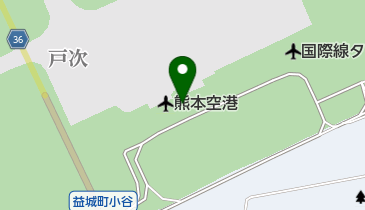 セブン銀行 熊本空港 共同出張所の地図画像