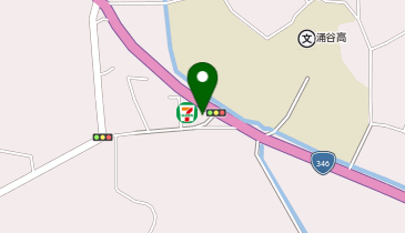 セブンイレブン 涌谷黄金店の地図画像