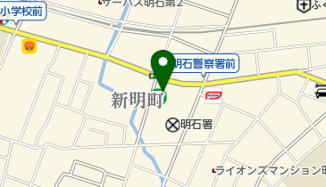 セブンイレブン 明石田町2丁目店の地図画像