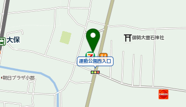 セブンイレブン 小郡運動公園前店の地図画像