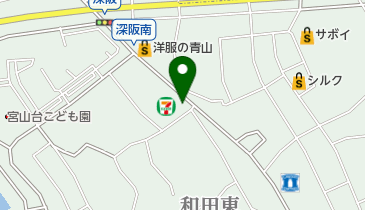 セブンイレブン 堺和田東店の地図画像