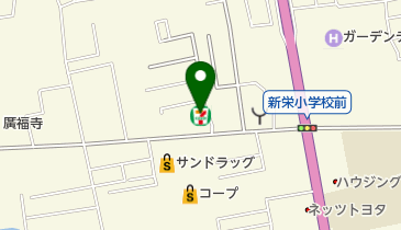 セブンイレブン 佐賀鍋島八戸店の地図画像