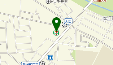 セブンイレブン 金沢入江1丁目店の地図画像