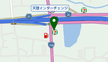 セブンイレブン 天理インター南店の地図画像