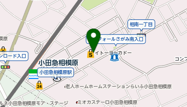 セブン銀行 イトーヨーカドー 相模原店 共同出張所の地図画像