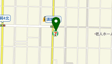 セブンイレブン 岐阜須賀3丁目店の地図画像