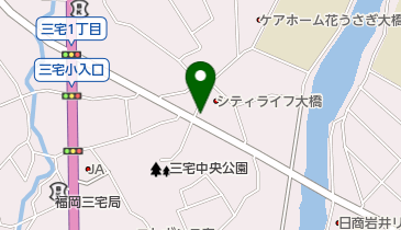 セブンイレブン 福岡三宅3丁目店の地図画像