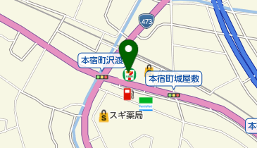 セブンイレブン 岡崎本宿町店の地図画像