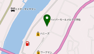 セブン銀行 ミスターマックス 宇佐店 共同出張所の地図画像