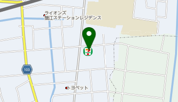 セブンイレブン 蟹江町宝3丁目店の地図画像