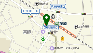 セブンイレブン 茂原駅前店の地図画像