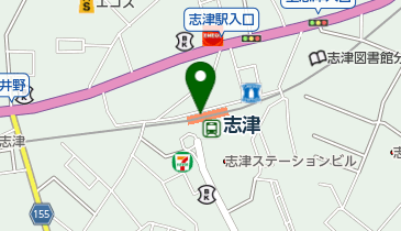 セブン銀行 京成電鉄 京成本線 志津駅 共同出張所の地図画像