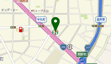 セブンイレブン 板橋熊野町店の地図画像