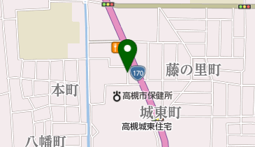 セブンイレブン 高槻城東町店の地図画像