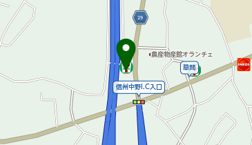 セブンイレブン 信州中野インター店の地図画像