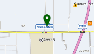 セブンイレブン 奈良柏木町店の地図画像