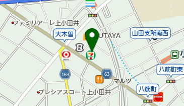 セブンイレブン 名古屋八筋町店の地図画像