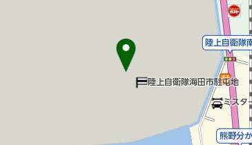 セブンイレブン 7FS陸上自衛隊海田市駐屯地店の地図画像