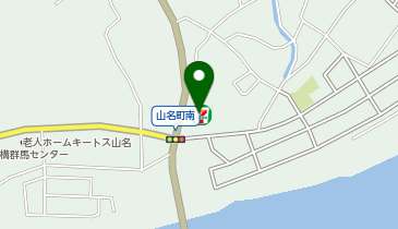 セブンイレブン 高崎山名町店の地図画像