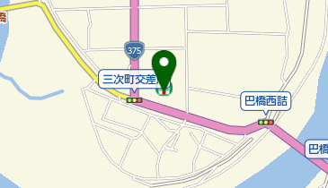 セブンイレブン 三次巴橋西店の地図画像