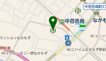 セブンイレブン 堺中百舌鳥駅南口店の地図画像