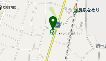 セブンイレブン 長泉店の地図画像