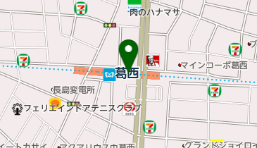 セブン銀行 東京メトロ 東西線 葛西駅 共同出張所の地図画像