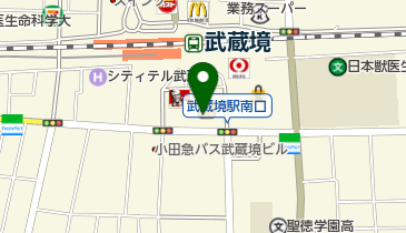 セブン銀行 イトーヨーカドー 武蔵境西館店 共同出張所の地図画像