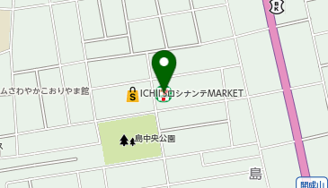 セブンイレブン 郡山島中央公園前店の地図画像