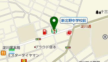 セブンイレブン 大阪塚本3丁目店の地図画像