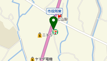 セブンイレブン 富士見バイパス中央店の地図画像