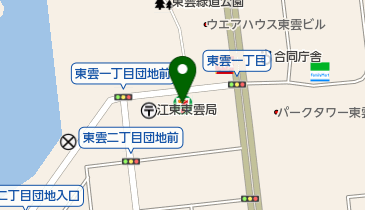 セブンイレブン 東雲店の地図画像