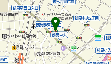 セブンイレブン 鶴見中央店の地図画像