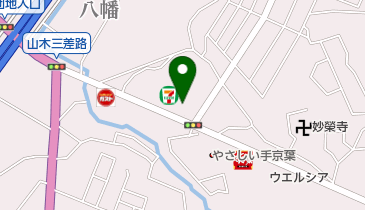 セブンイレブン 市原山木店の地図画像