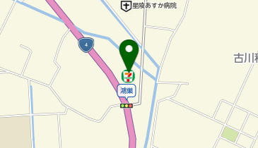 セブンイレブン 古川稲葉2丁目店の地図画像