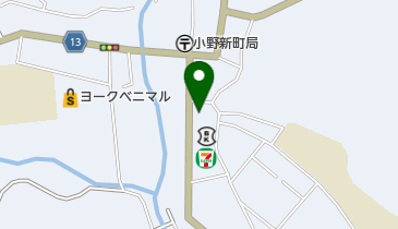 セブンイレブン 福島小野町店の地図画像
