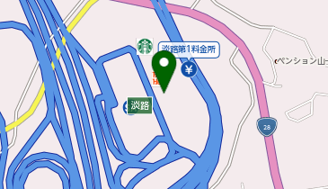 セブン銀行 神戸淡路鳴門自動車道 淡路サービスエリア 下り 共同出張所の地図画像